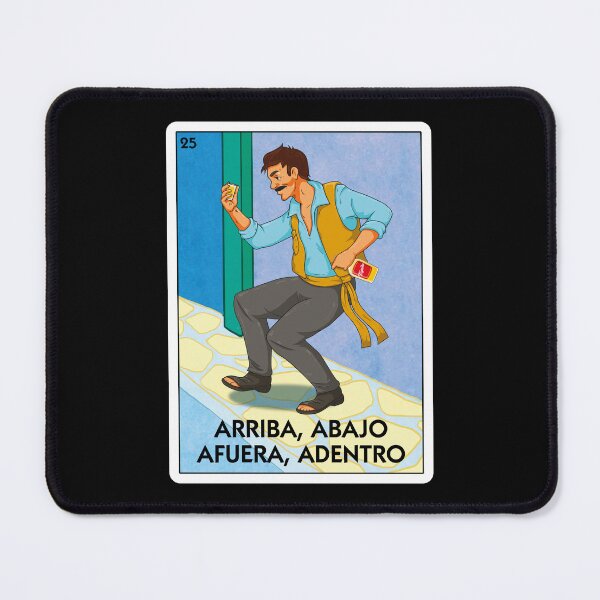 Item preview, El Borracho The Drunk Lotery Card Mexican Bingo designed and sold by PNGShop.