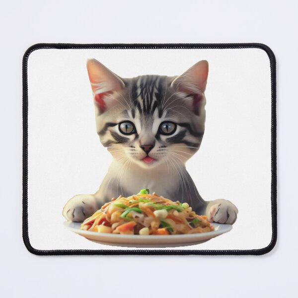 Item preview, cute cat eat designed and sold by graphicboyz112.