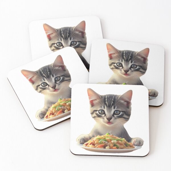 Item preview, cute cat eat designed and sold by graphicboyz112.