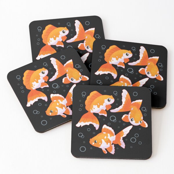 Item preview, Cute goldfish illustration designed and sold by YaraCuteArt.