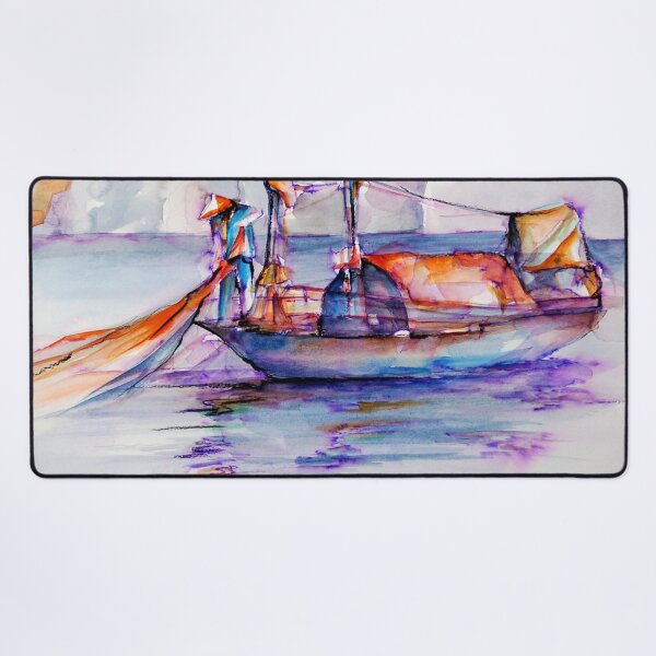 Item preview, lone fisherman designed and sold by Gerardo Segismundo.
