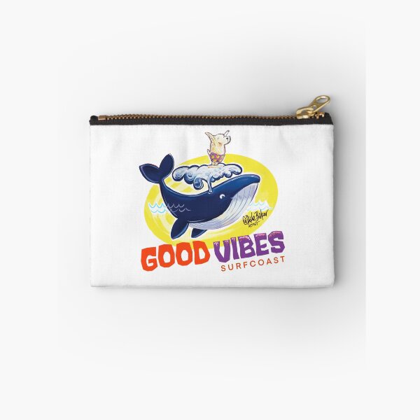 Item preview, Good Vibes Whale & Surf Dog designed and sold by Dale Baker.