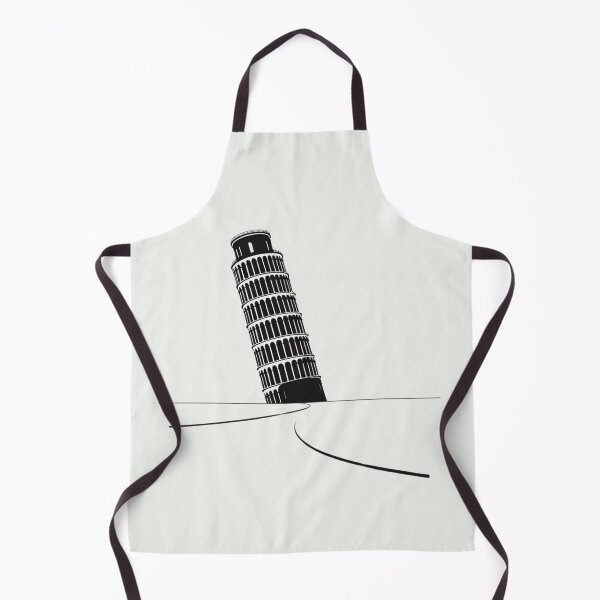 Item preview, Leaning Tower of Pisa Black and White Graphics designed and sold by Gaborai.