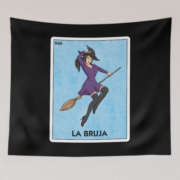 Item preview, La Bruja Mexican Witch Card designed and sold by PNGShop.