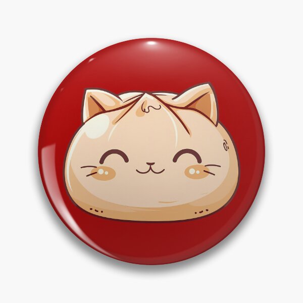 Item preview, Cute Cat Dumpling designed and sold by LarkspurAndTea.