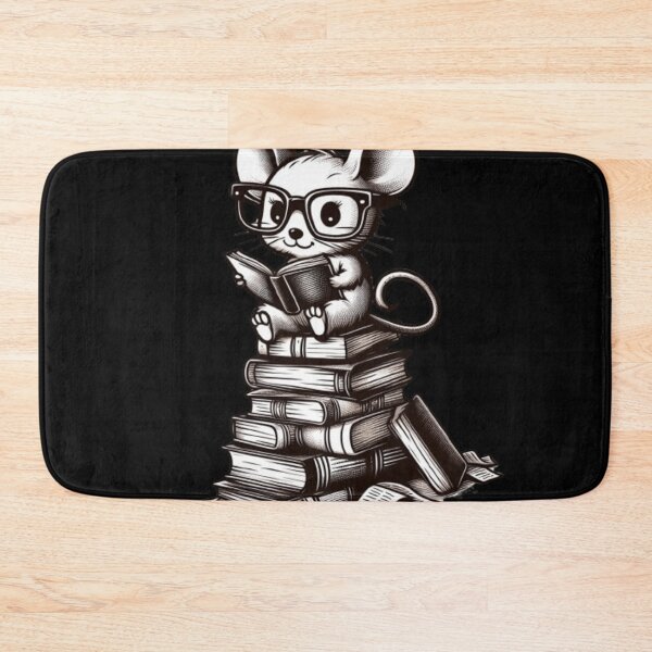 Item preview, Back to school mouse reading books designed and sold by Culmika.