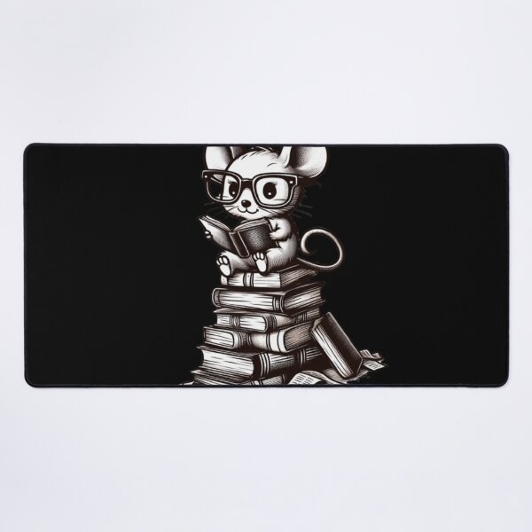 Item preview, Back to school mouse reading books designed and sold by Culmika.