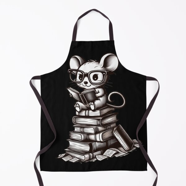 Item preview, Back to school mouse reading books designed and sold by Culmika.