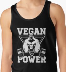 Vegan Power Workout Muscle Gorilla Bodybuilding Tank Top