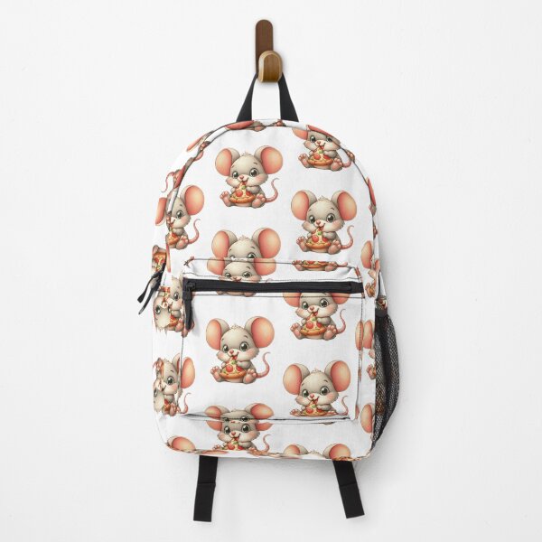 Item preview, Cute mouse with pizza designed and sold by Culmika.