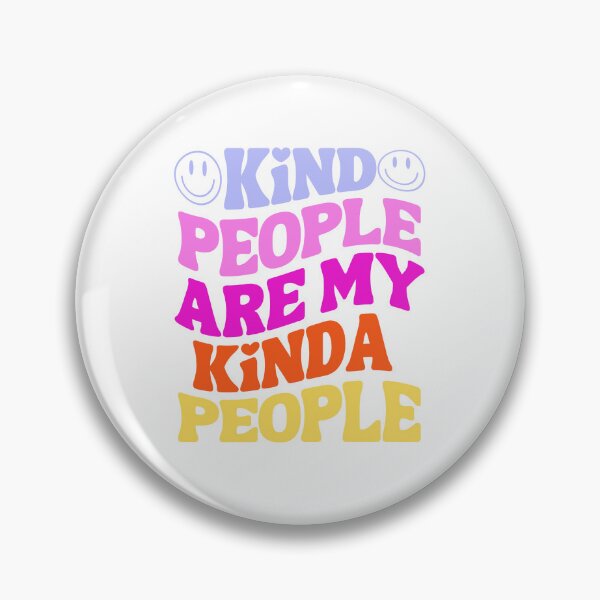 Item preview, Kind People Are My Kinda People - Spread Positivity Typography - Rainbow designed and sold by Biddakate.