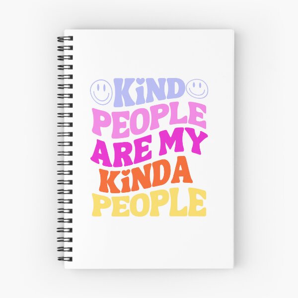 Item preview, Kind People Are My Kinda People - Spread Positivity Typography - Rainbow designed and sold by Biddakate.