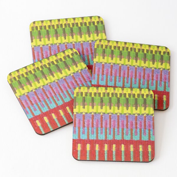 Item preview, Red yellow embroidery poncho blanket textile mexican folk art maximalism dopamine decor designed and sold by T-Mex.