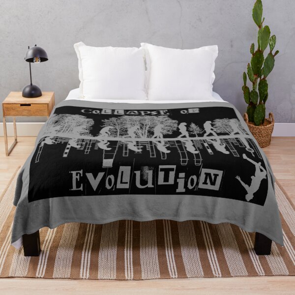 Item preview, Collapse of evolution, AI, black humor, Evolution, designed and sold by GOLDENGARDENART.
