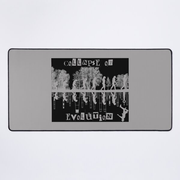Item preview, Collapse of evolution, AI, black humor, Evolution, designed and sold by GOLDENGARDENART.