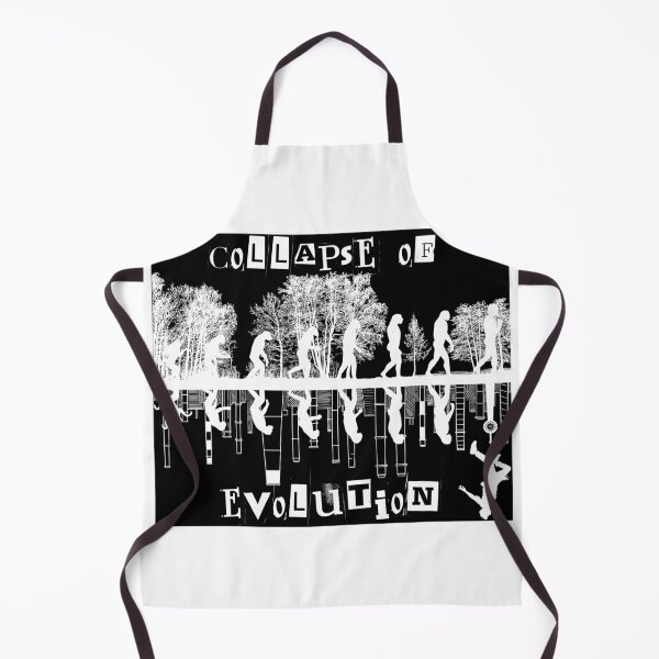 Item preview, Collapse of evolution, AI, black humor, Evolution, designed and sold by GOLDENGARDENART.