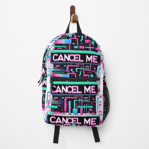 Item preview, cancel me-Glitchy-canceled-cancel culture-funny-sarcastic designed and sold by toobel.