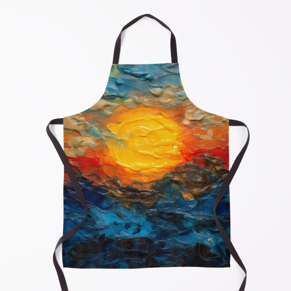 Item preview, sunset over the ocean designed and sold by elegantpaterns.