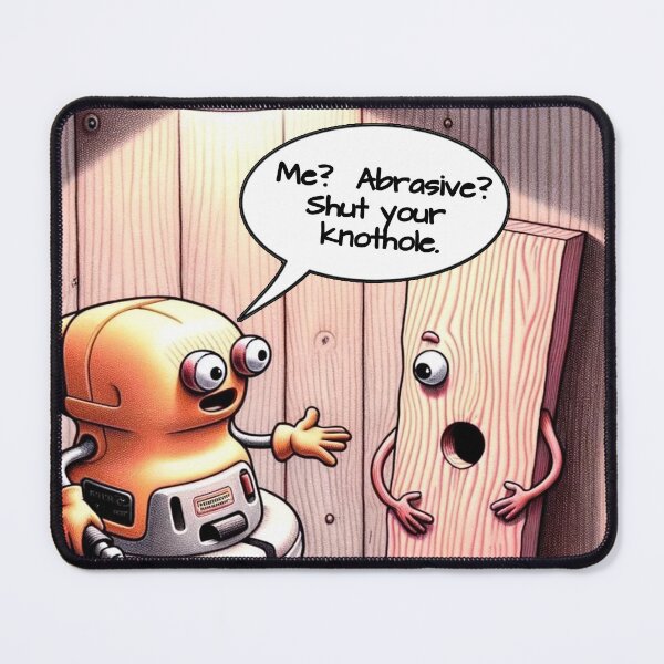 Item preview, Abrasive?  Ha! designed and sold by FamouslyStupid.