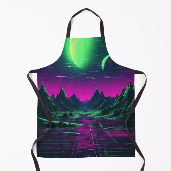 Item preview, Futuristic Echoes: Abstract Synthwave Spectrum designed and sold by Mullet Monkey.