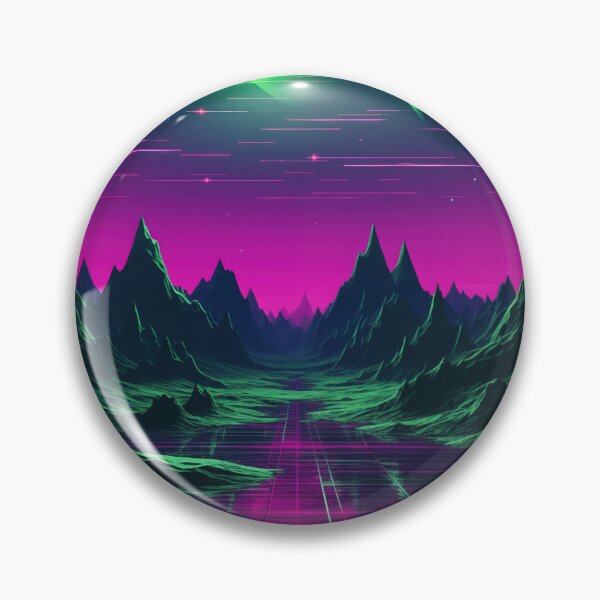 Item preview, Futuristic Echoes: Abstract Synthwave Spectrum designed and sold by Mullet Monkey.