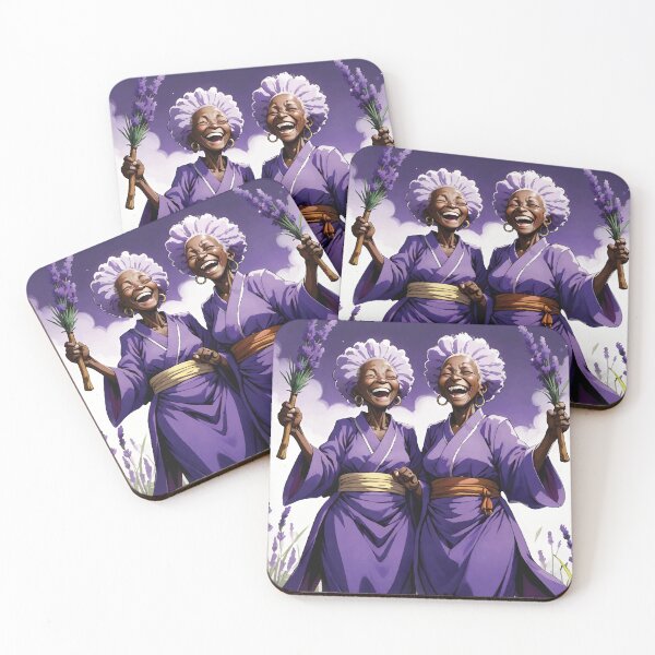 Item preview, Lavender grannies. designed and sold by maulbang.