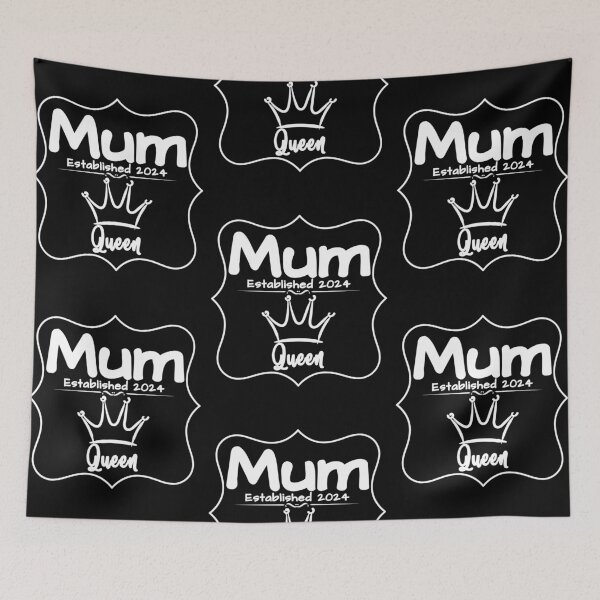 Item preview, Queen Mum Established 2024  designed and sold by DontGoBroke.