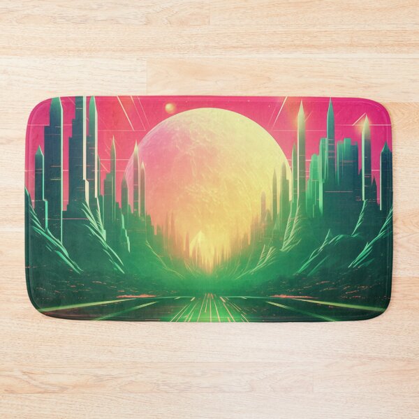Item preview, Cybernetic Dreamscape: Ethereal Retrowave Fusion designed and sold by Mullet Monkey.