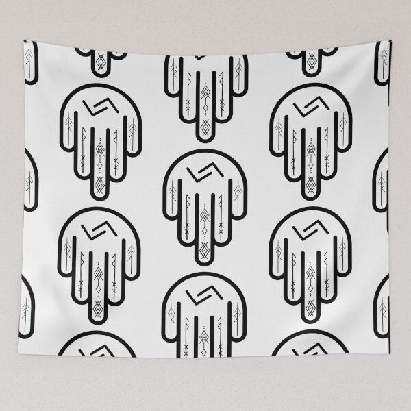 Item preview, Jera Runes Hamsa hand designed and sold by hamsasoul.