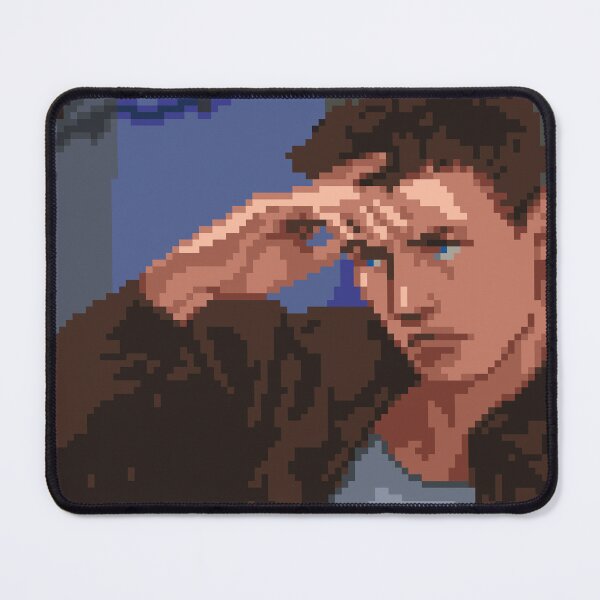 Item preview, Chris Redfield Resident Evil Pixel Art designed and sold by AlleenasPixels.