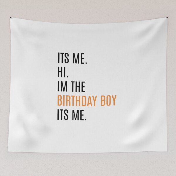 Item preview, Birthday Party Shirt Its Me Hi I'm The Birthday Boy Its Me designed and sold by Slassyat.