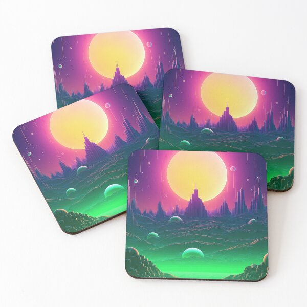 Item preview, Abstract Aether: Neon Futurism Unleashed designed and sold by Mullet Monkey.