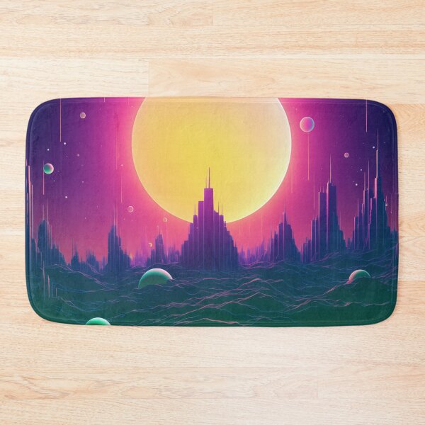 Item preview, Abstract Aether: Neon Futurism Unleashed designed and sold by Mullet Monkey.
