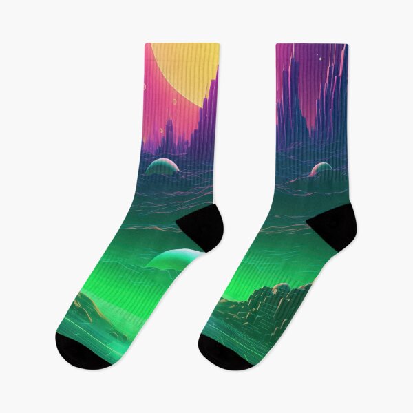 Item preview, Abstract Aether: Neon Futurism Unleashed designed and sold by Mullet Monkey.
