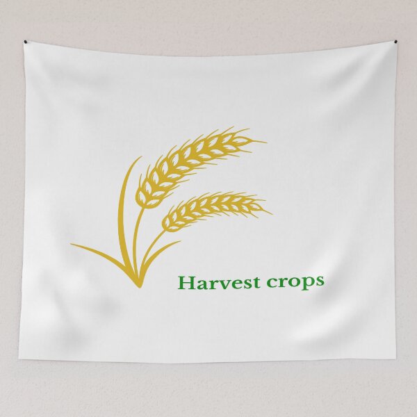 Item preview, Harvest crops - wheat stalk designed and sold by Creative-zone06.