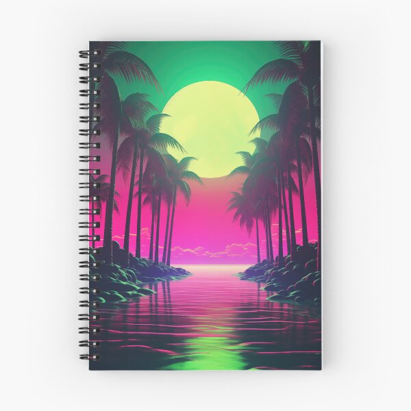 Item preview, Digital Mirage: Ethereal Synthwave Chronicles designed and sold by Mullet Monkey.