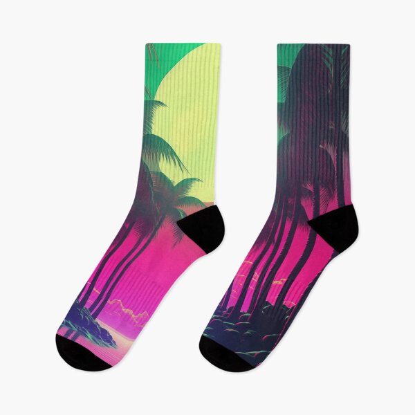 Item preview, Digital Mirage: Ethereal Synthwave Chronicles designed and sold by Mullet Monkey.