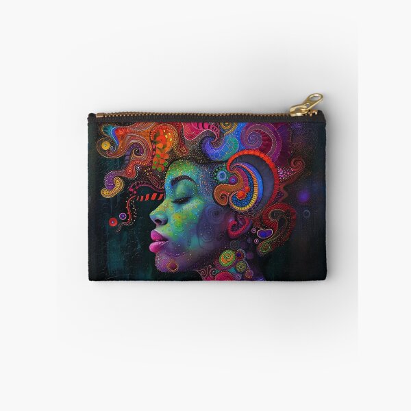Item preview, Abstract Black Woman Art designed and sold by Obsidian Ink by Wilshire.