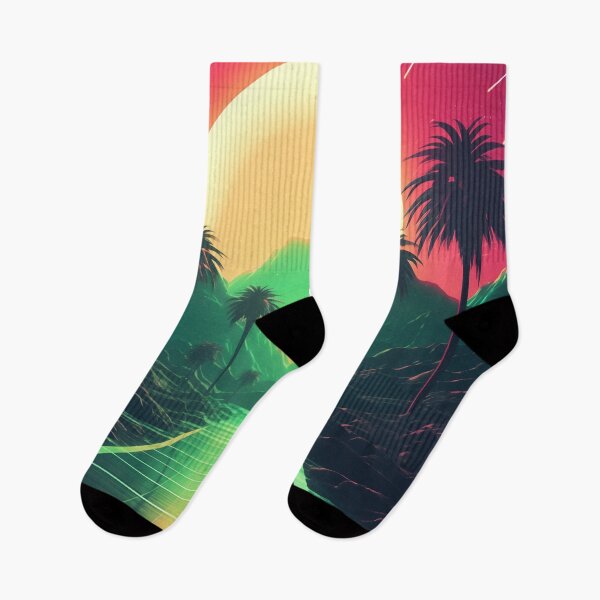 Item preview, Neon Dreamscape Odyssey: Abstract Futurism designed and sold by Mullet Monkey.