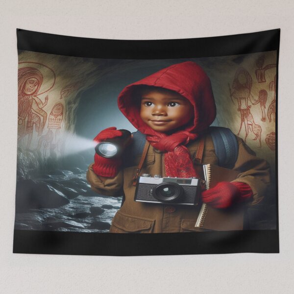 Item preview, African-American Children Archeologist 4 Wall Art and Puzzle designed and sold by Cupideros.
