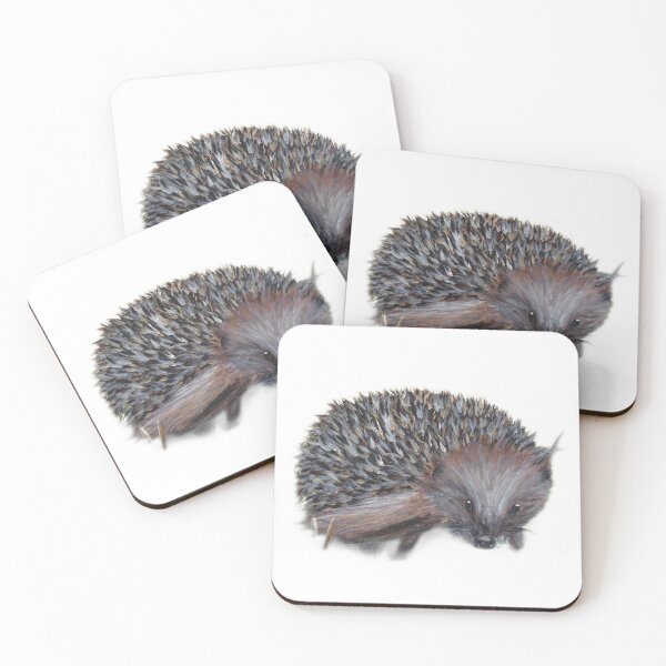 Artikelvorschau, Ein süßer kleiner Igel aus Acryl entworfen und verkauft von alfietreloarart.