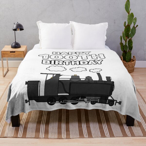 Item preview, Happy 100th Birthday Steam Train Railroad Enthusiast designed and sold by doodlerob.