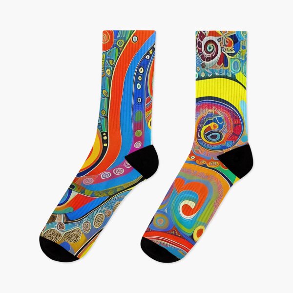 Item preview, Surreal octopus Geometrics  colourful vibes designed and sold by Coolparrotgirl.