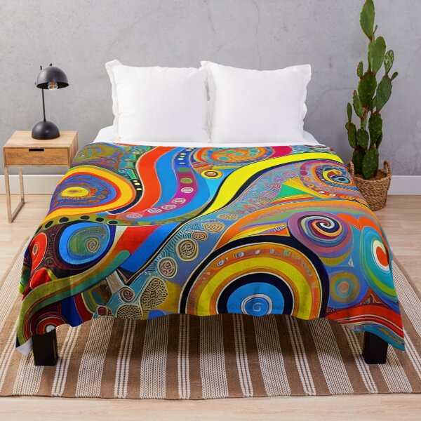 Item preview, Surreal octopus Geometrics colourful vibes designed and sold by Coolparrotgirl.