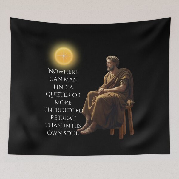 Item preview, Nowhere Can Man Find A Quieter Or More Untroubled Retreat Than In His Own Soul 2 designed and sold by Wis-Epoch.