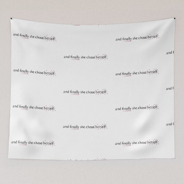 Item preview, She Choose Herself designed and sold by Alyssa Caputo.