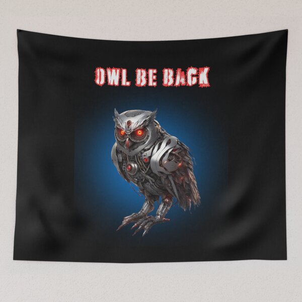 Item preview, Cyborg owl designed and sold by SeeingBeyond.