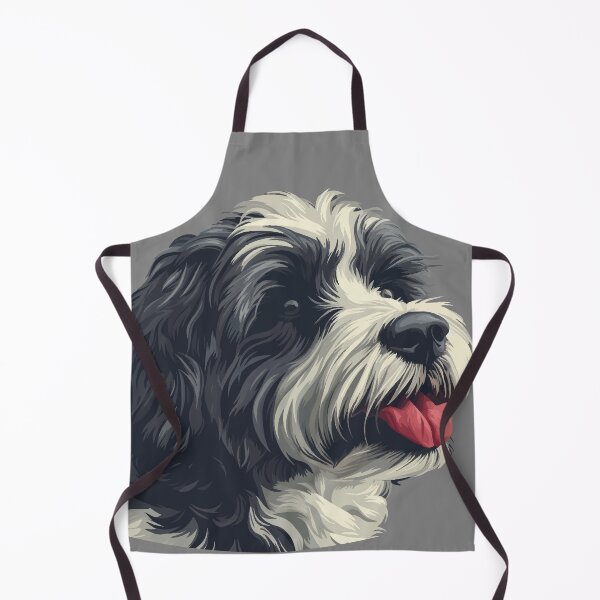 Item preview, Cute Schapendoes dog in comic style designed and sold by comicpets.