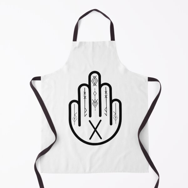 Item preview, Gebo Runes Hamsa Hand designed and sold by hamsasoul.