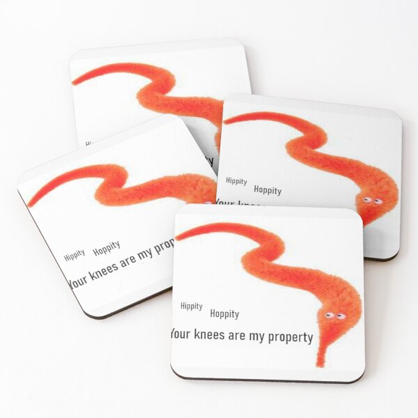 Item preview, knees are my property worm designed and sold by unhingedstrings.